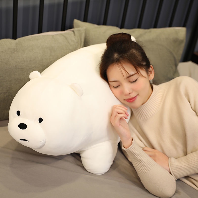 Ba Gấu Nhỏ Đồ Chơi Sang Trọng Nằm Xuống Panda Búp Bê Búp Bê Gối Búp Bê Búp Bê Mềm Ngủ Gối