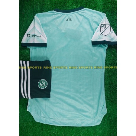 Bộ áo đá bóng Alanta xanh trắng hàng thailand mùa giải 2022 – 2023 Giống thi đấu