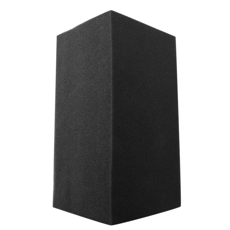 16Pcs/Set 12Pc Bass Trap Wall Foam + 4Pc Square Sound Insulation Foam