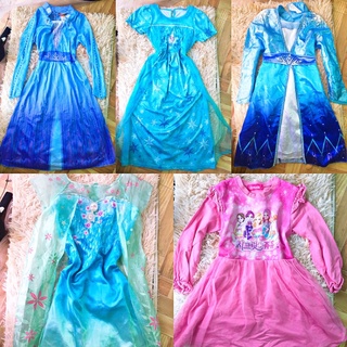 Váy Đầm Hóa Trang Công Chúa Elsa / Anna/Sophia / Nàng Tiên Cá / Bạch Tuyết Công Chúa Tiệc Halloween Cho Bé Gái