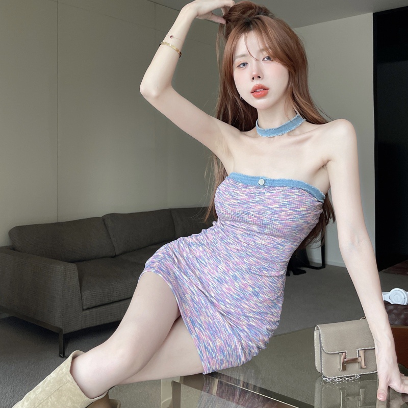 Đầm Ống Ngắn Thiết Kế Quyến Rũ Cho Nữ