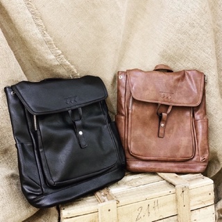 Balo da nam nữ - Leather Backpack