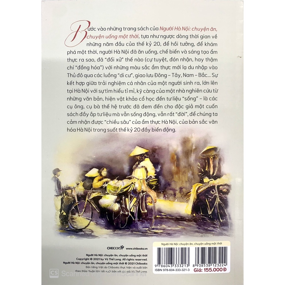 Sách - Người Hà Nội: Chuyện Ăn, Chuyện Uống Một Thời