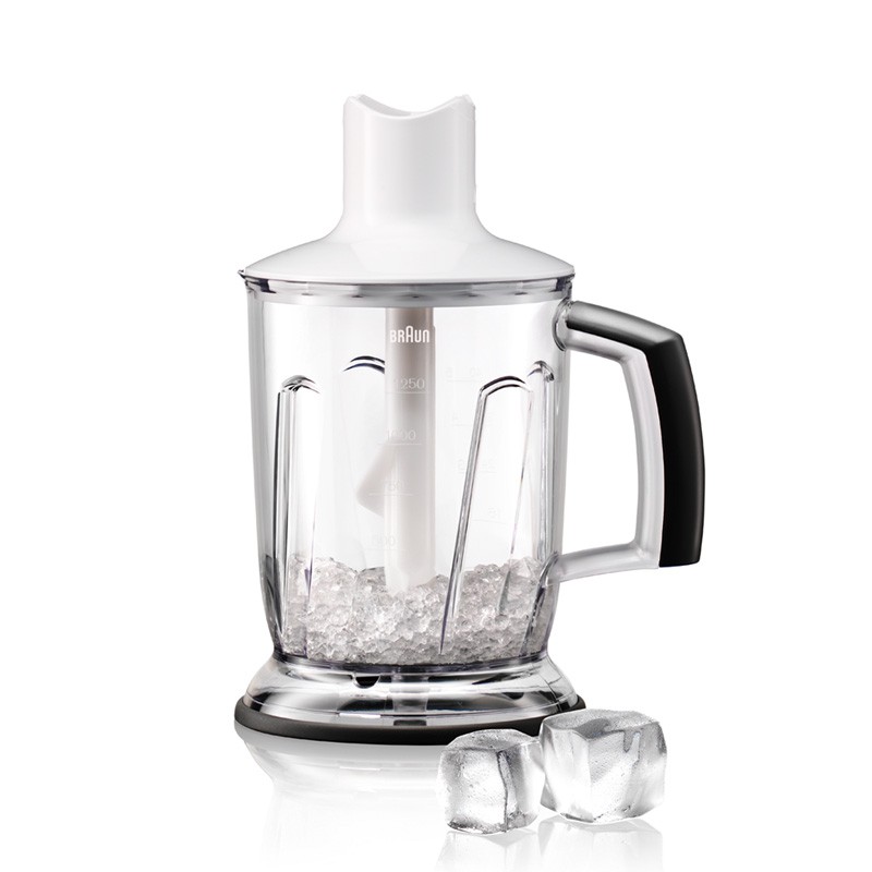 Thân cối, vỏ cối xay đá 1250ml máy xay cầm tay Braun - Hàng chính hãng