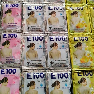 🌷 COMBO 12 GÓI SỮA TẮM x 4ml E100 SỮA TẮM DÊ