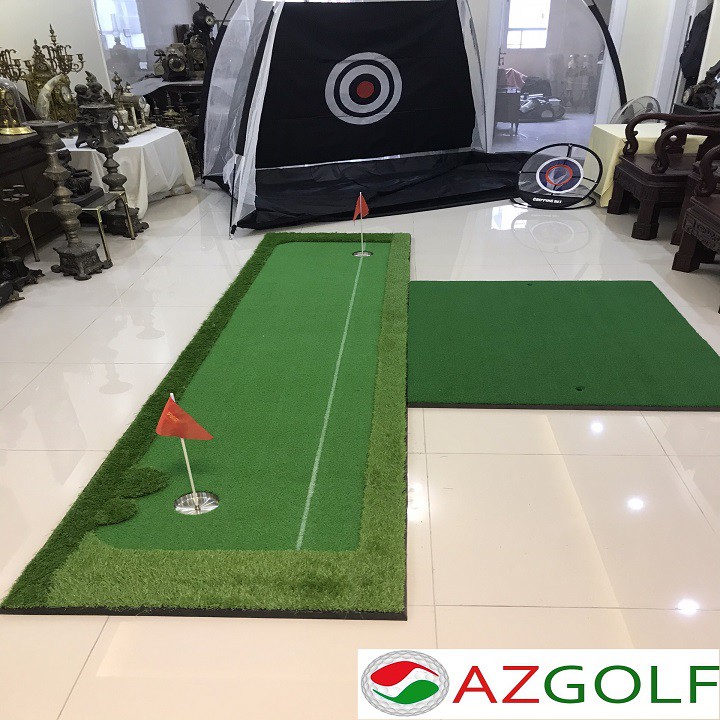 THẢM TẬP GOLF PUTER NHIỂU KÍCH THƯỚC  - KM HỐ CỜ INOX