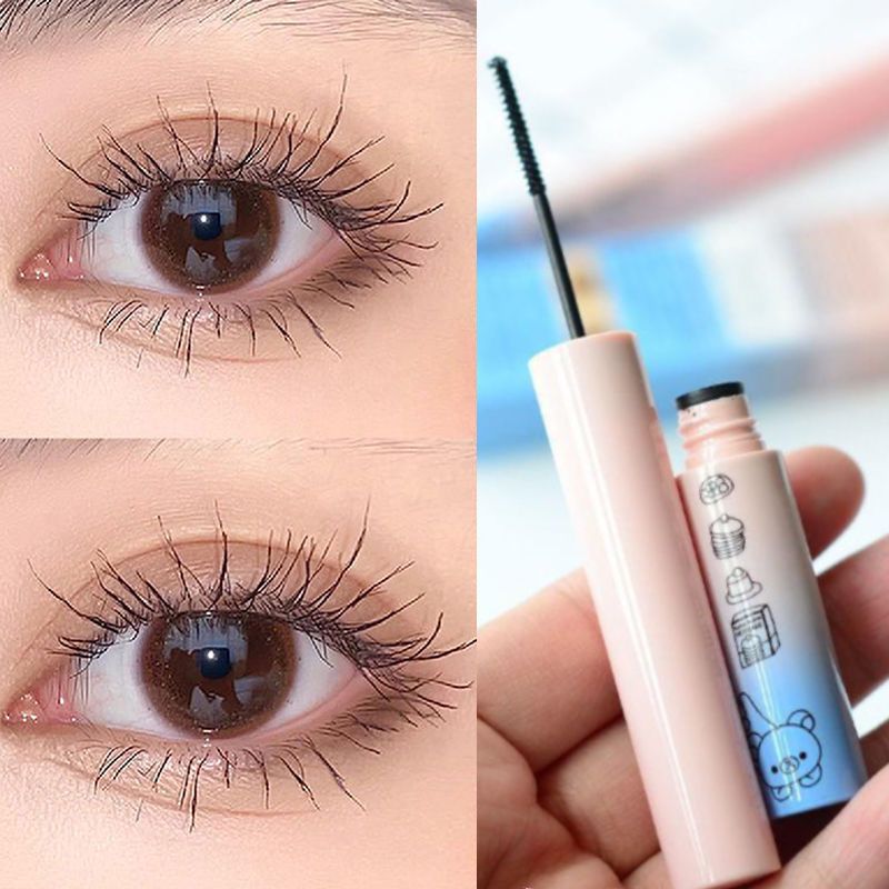 Mascara đầu cọ nhỏ chuốt dài dày và cong mi chống thấm nước không lem | BigBuy360 - bigbuy360.vn