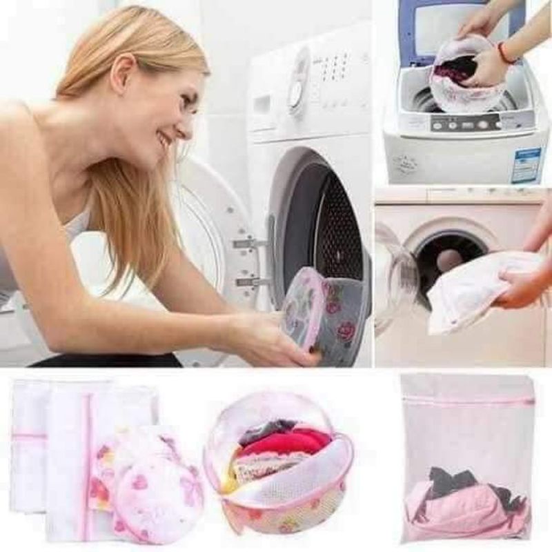 SET 5 TÚI LƯỚI GIẶT ĐỒ