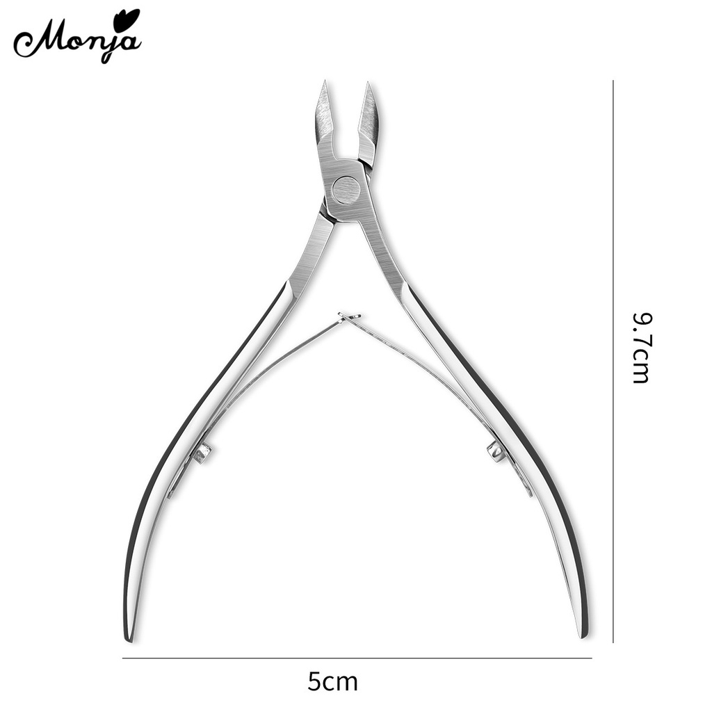Kềm cắt tỉa da chết móng chân Monja bằng thép không gỉ cao cấp