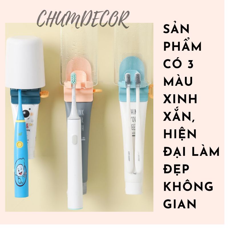 Bộ úp bàn chải và cốc đánh răng dùng trong nhà tắm E1