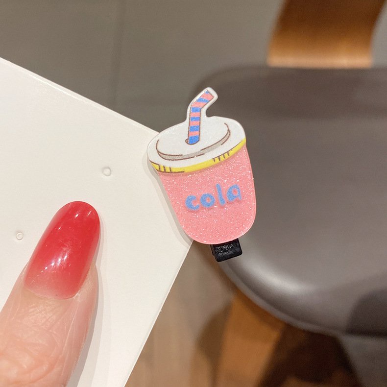 Kẹp tóc mái cute hình chai nước, kẹp tóc Hàn Quốc CAMILA D06