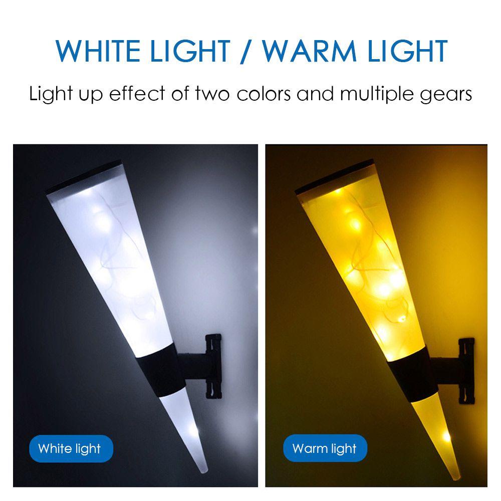 2 Đèn LED Năng Lượng Mặt Trời Trang Trí Vườn