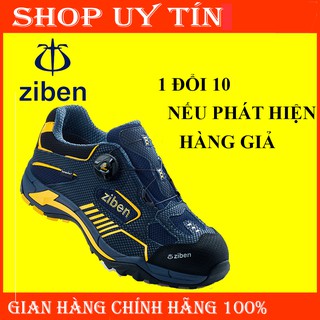 [HÀNG CHÍNH HÃNG] Giày Bảo Hộ Hàn Quốc Ziben 163, Chất Vải Dệt Thoáng Khí, Chống Va Đập Mạnh, Chống Trơn Trượt