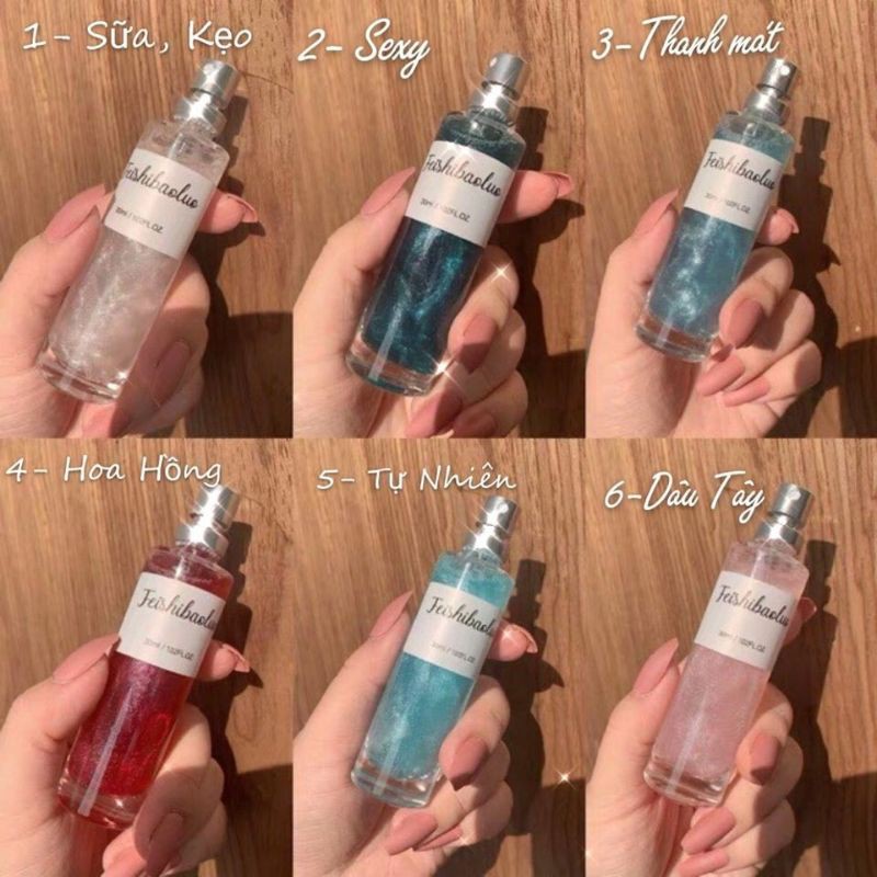 Nước Hoa Nhũ Feishibaolua 30ml (Body mist) | BigBuy360 - bigbuy360.vn