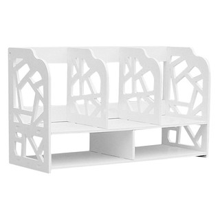Kệ sách 2 tầng 3 ngăn trên - home decor