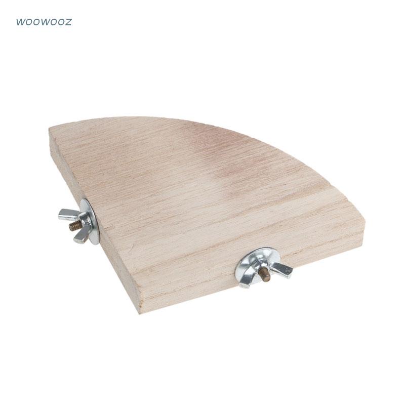 Giá Đỡ Đứng Bằng Gỗ Độc Đáo Trang Trí Lồng Chim Vẹt/ Hamster