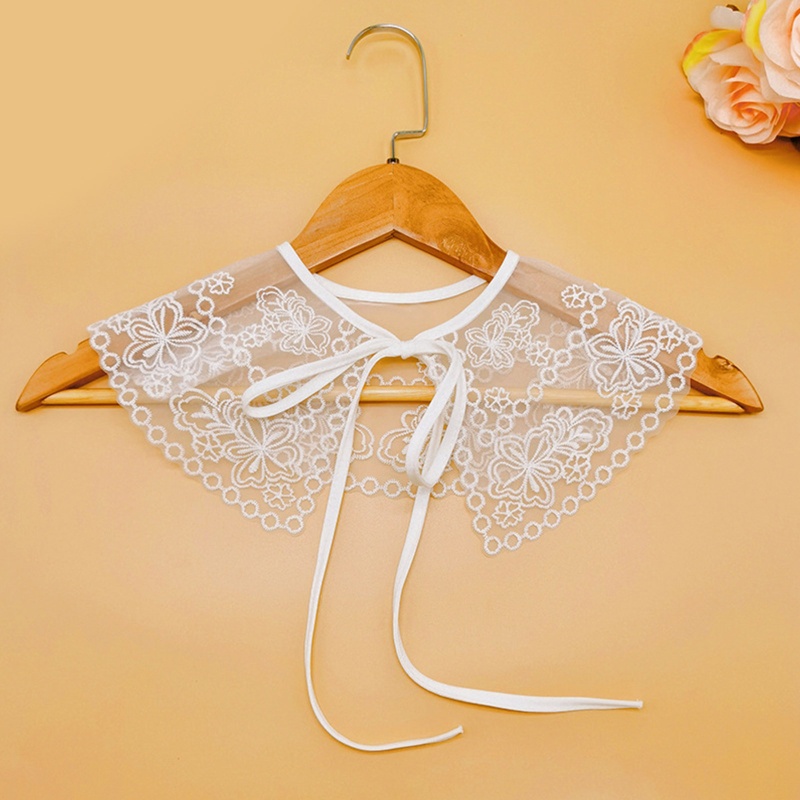 Khăn Quàng Cổ Mỏng Thắt Nơ In Họa Tiết Hoa Có Thể Tháo Rời Cho Nữ