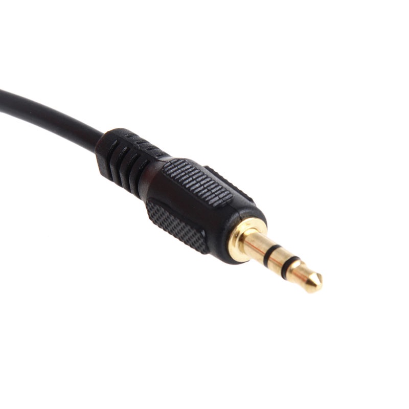 Dây Cáp Aux Góc Phải 90 Độ Chuyển Đổi Đầu Cắm 3.5MM 30CM