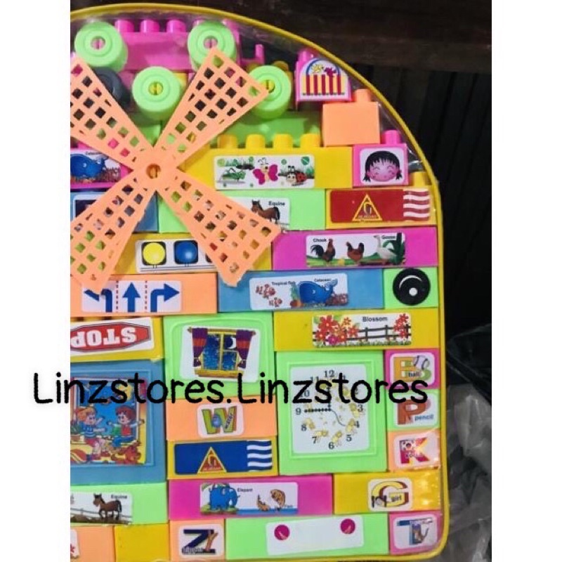 Bộ balo xếp hình cho bé- Đồ Chơi Giúp Bé Tăng Khả Năng Sáng Tạo - Đồ Chơi Phát Triển Trí Tuệ