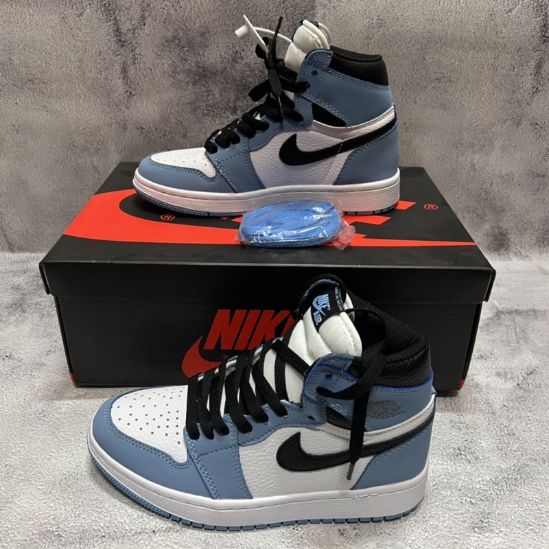 [KELLY SNEAKERS] Giày Thể Thao Sneaker Jordan 1 High University Blue - Xanh Cao Cổ Tiêu Chuẩn (Ảnh thật + Hàng Sẵn)