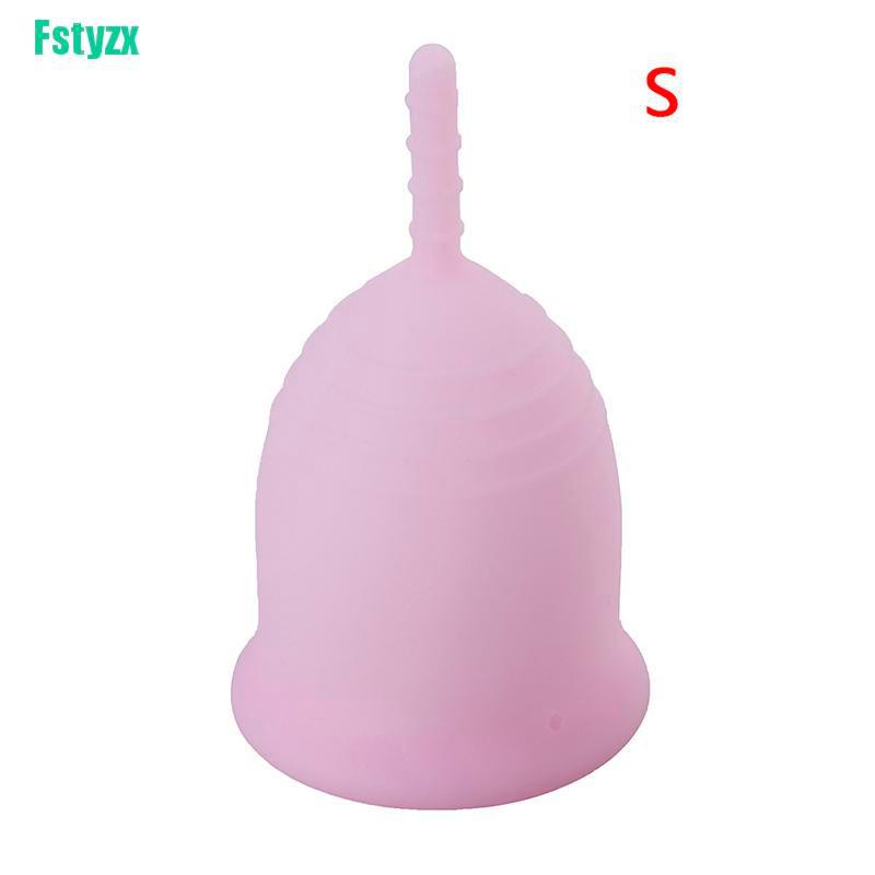 Cốc nguyệt san bằng silicon có thể tái sử dụng cho nữ chất liệu mềm S L