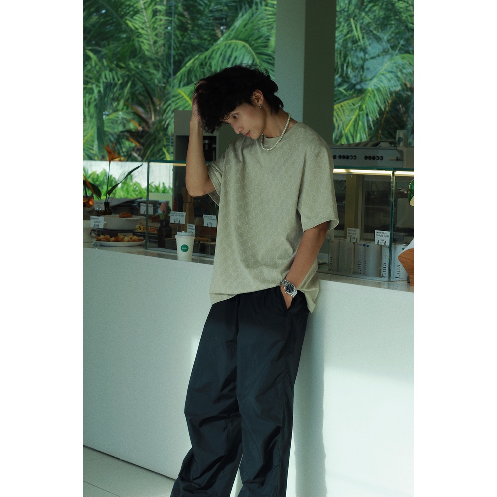 DVRK - Áo thun tay ngắn cổ tròn họa tiết MONOGRAM-DVRK-22SS