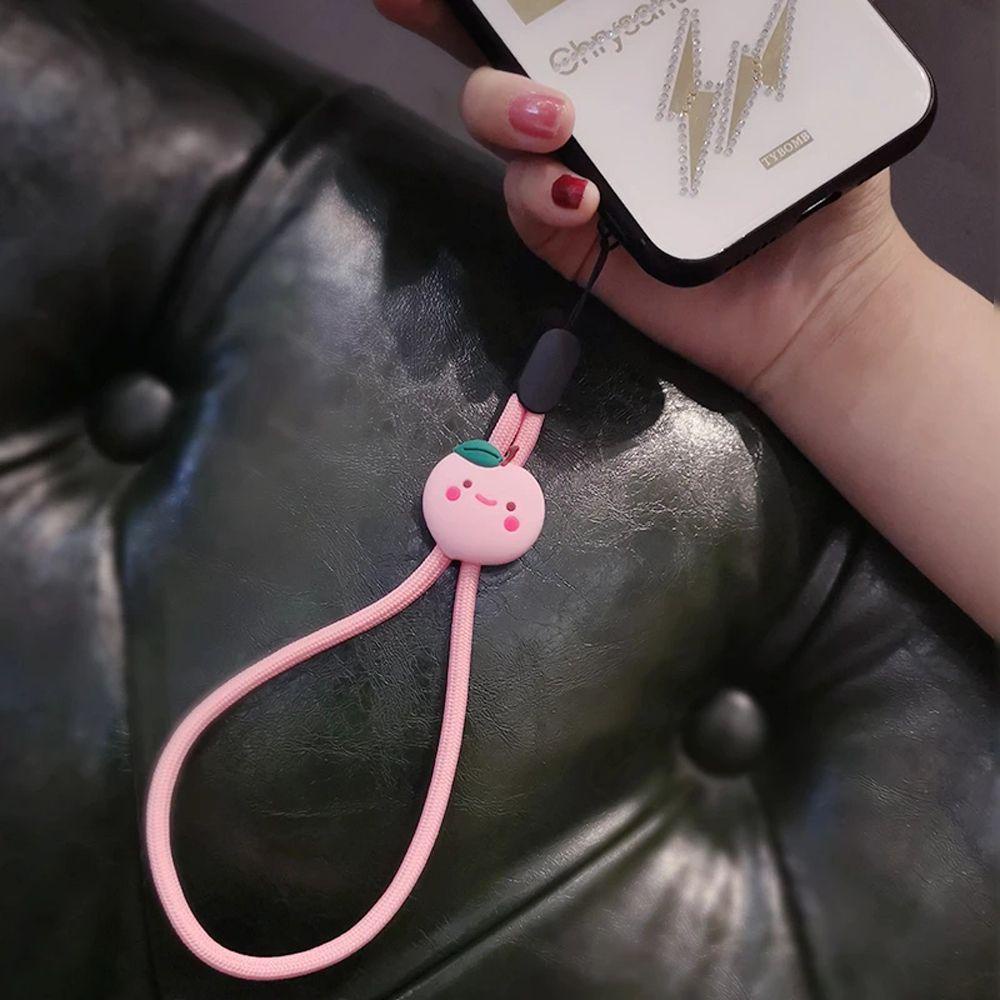 Dây Đeo Điện Thoại / Chìa Khóa Chống Thất Lạc Hình Trái Cây Hoạt Hình Dễ Thương