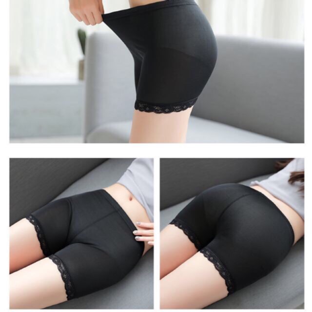 Quần trong mặc váy (ko ren chân)