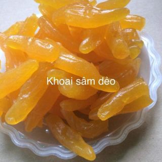 Khoai sâm sấy dẻo. Túi zip 0.5kg