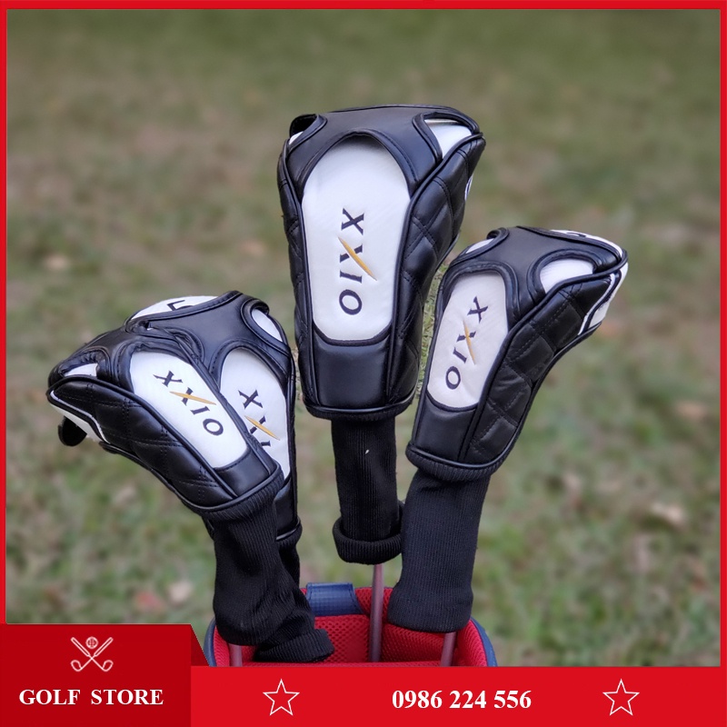 Cover gậy golf bọc đầu gậy gõ driver XXIO da PU cao cấp chống va đập trầy xước