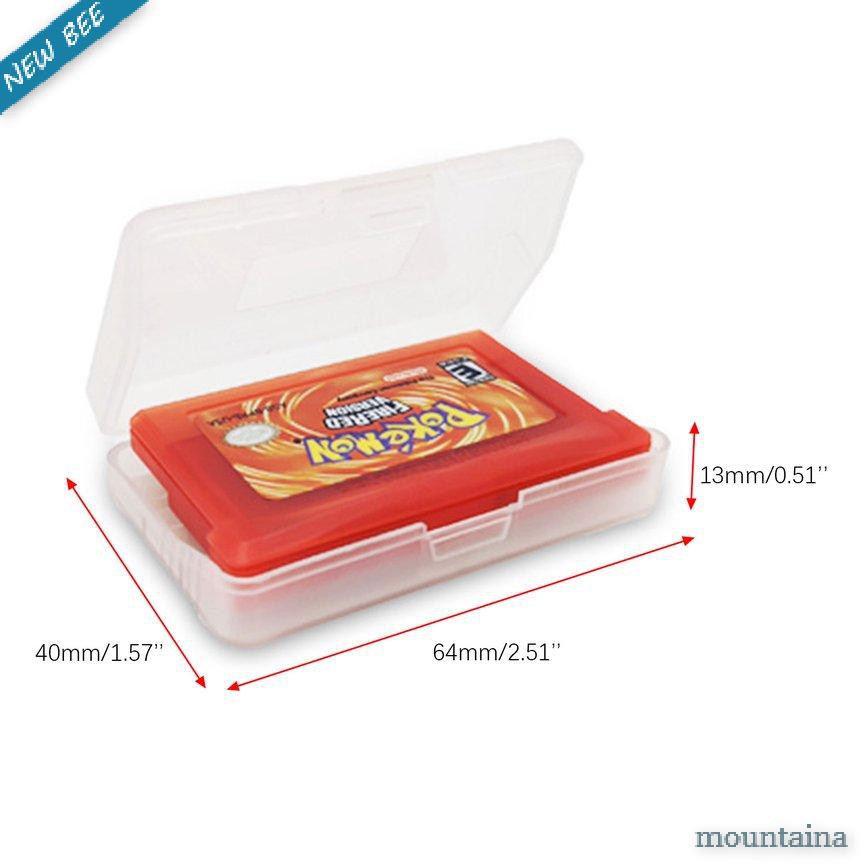 🚀Tàu chiến nhanh chóng🚀《GF》POKEMON Game BOY ADVANCE CATRIDGES - Phấn mắt màu sắc cho GBA, GBA, SP, GBM, GBM, NDS, GE, GBGES - tốt hơn