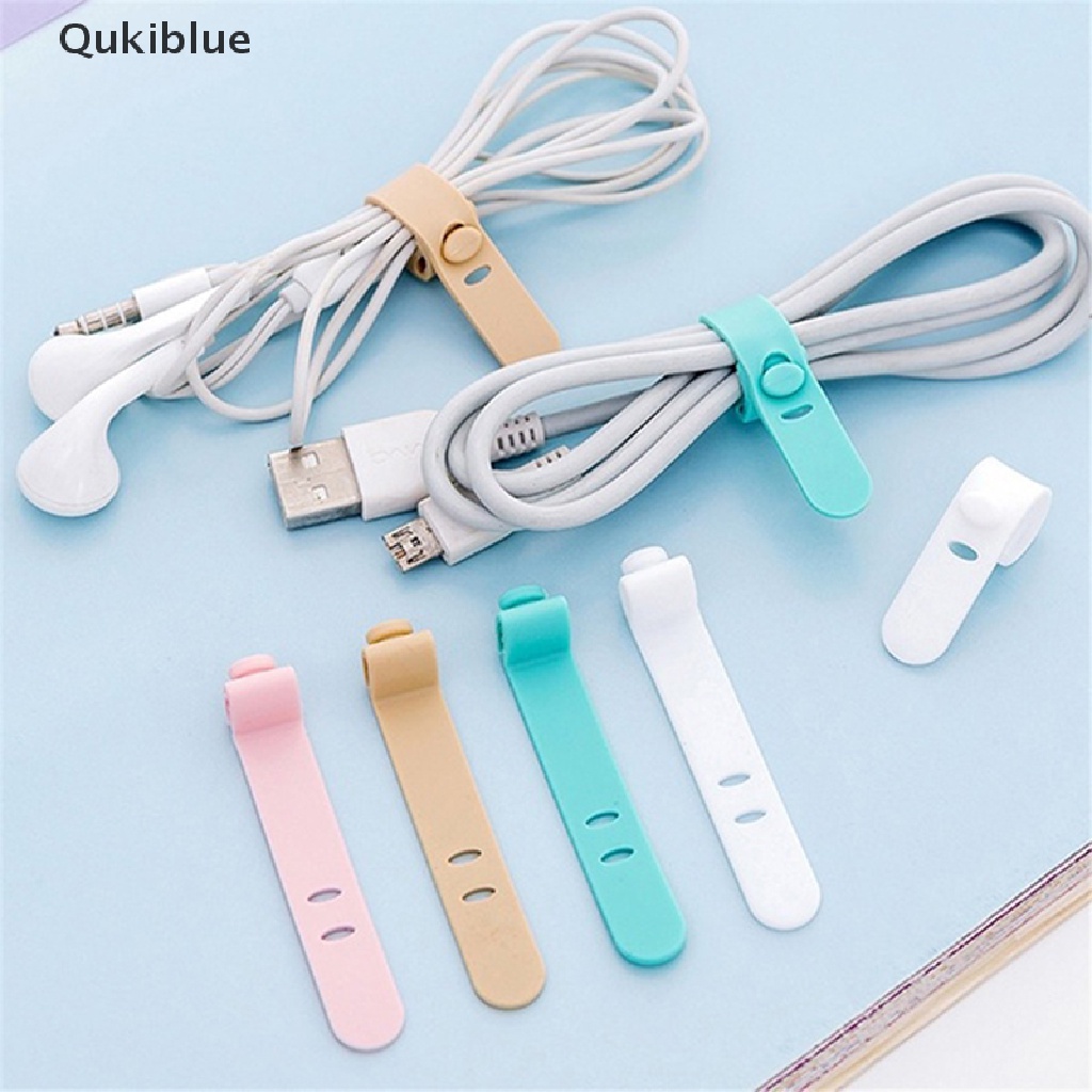 100 dây buộc silicone dây buộc phù hợp với tất cả các loại cáp sạc để dễ dàng lưu trữ tại nhà