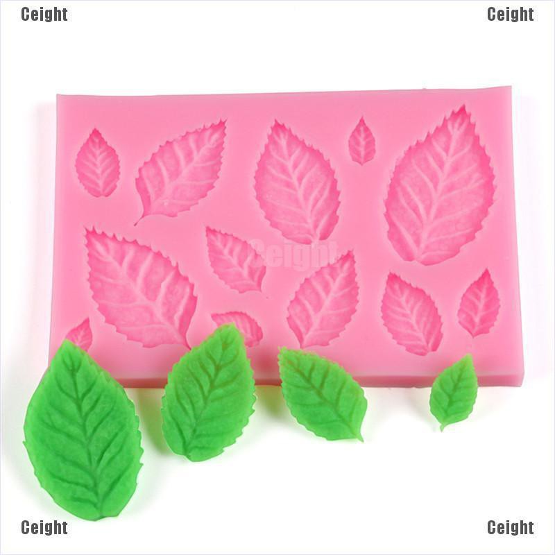 Khuôn Silicone Làm Bánh Hình Chiếc Lá Xinh Xắn