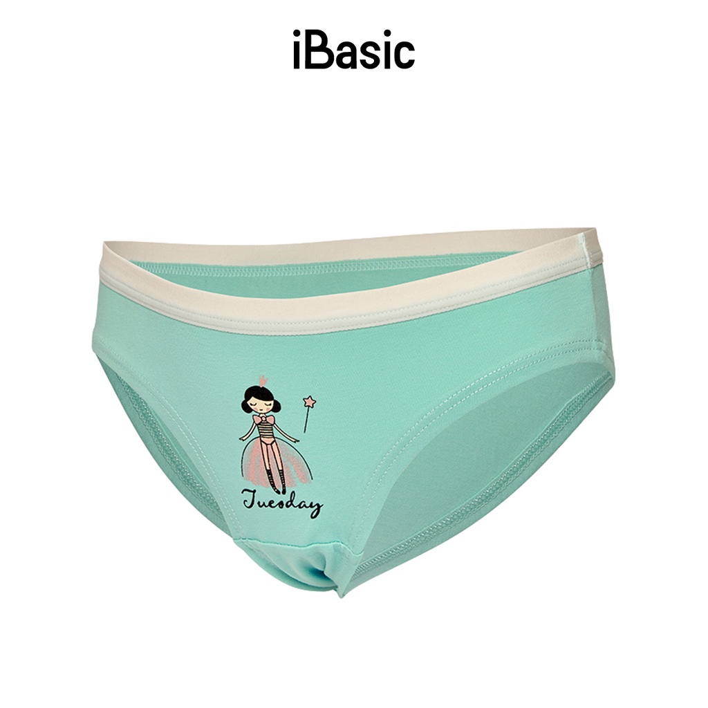 Hộp 7 quần lót bé gái iBasic PANG005