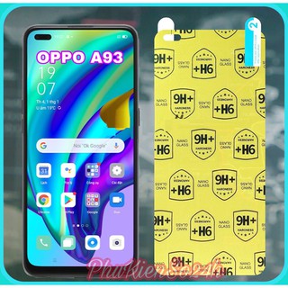Cường lực dẻo nano 9H+ Cho OPPO A93 2020 Siêu bền không sứt mẻ cạnh