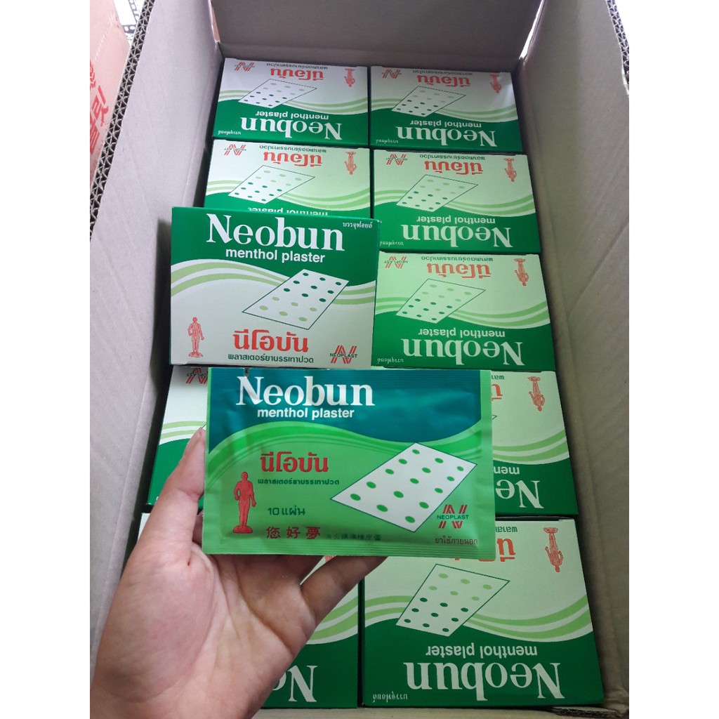 Cao dán giảm đau Neobun Thái Lan
