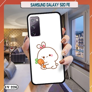Ốp lưng nhám in hình 3d samsung galaxy s20 fe