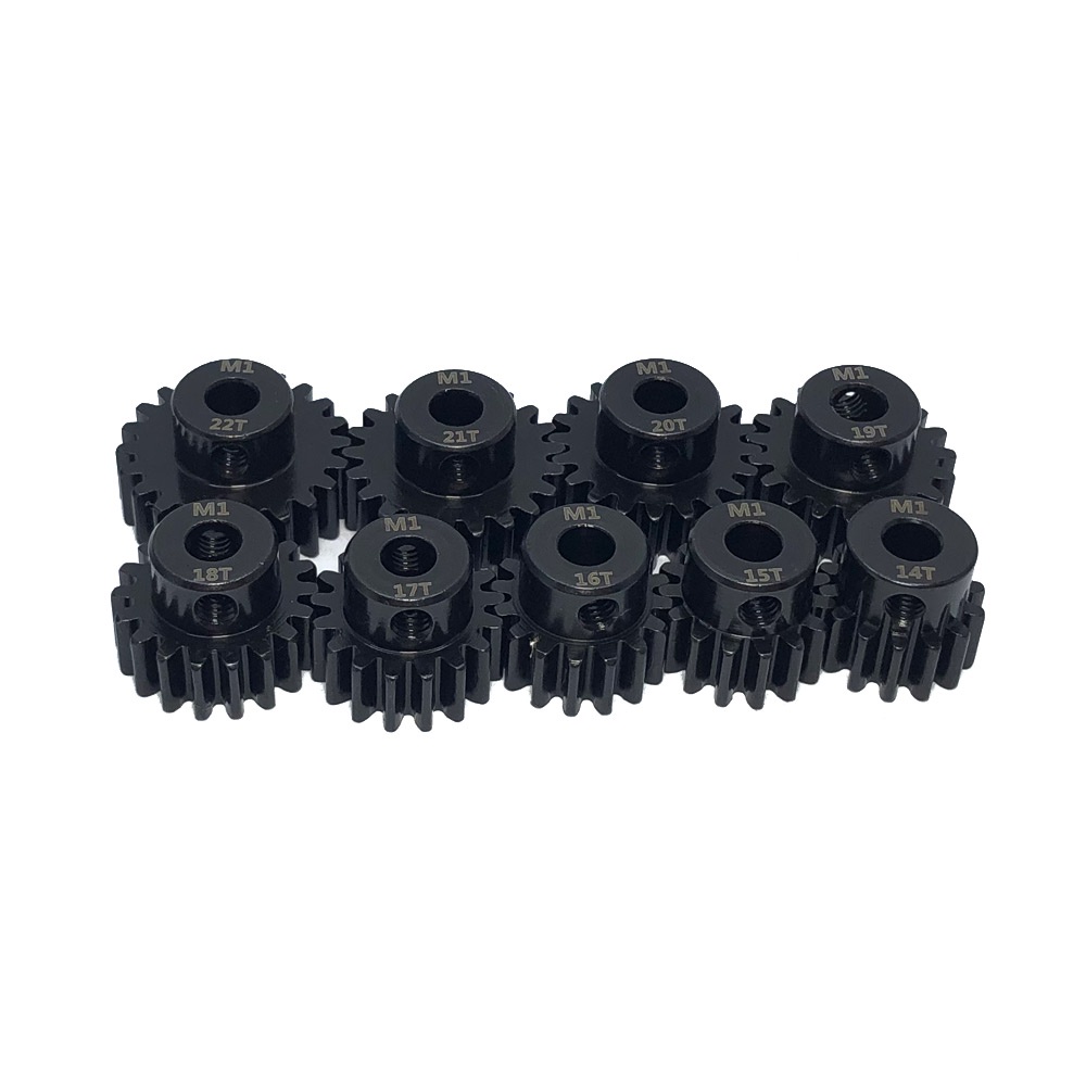 Trục Bánh Răng Kim Loại 11T-30T M1 5mm Cho Xe Điều Khiển 1/8 RC
