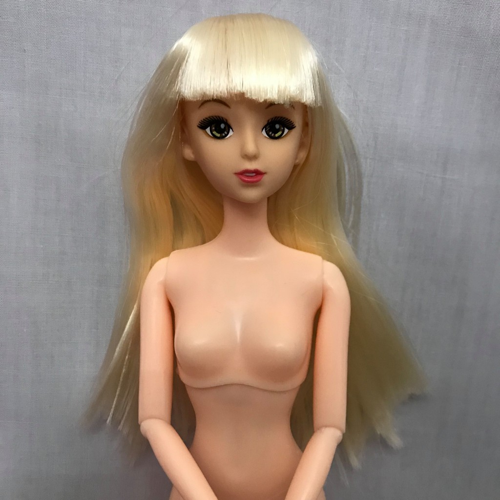 Búp Bê Barbie 30cm Mắt Vẽ Hàng 12 Khớp