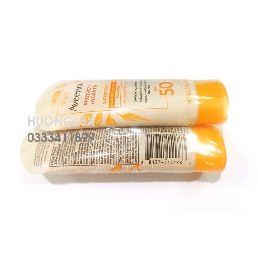 Kem chống nắng cho mặt Aveeno Protect + Hydrate Sunscreen SPF 50