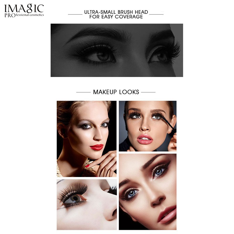 Mascara IMAGIC Màu Đen Chống Nước Uốn Mi Cong và Dài Hiệu Quả 0.39g | BigBuy360 - bigbuy360.vn