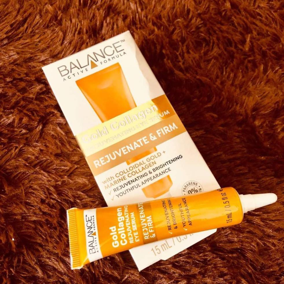 Serum Balance Gold collagen rejuventating eye serum mắt trẻ hóa và căng mịn vùng da