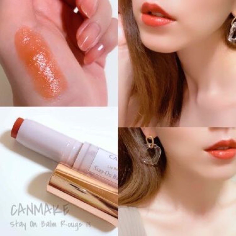 Son dưỡng có màu chống nắng Canmake Balm Rouge