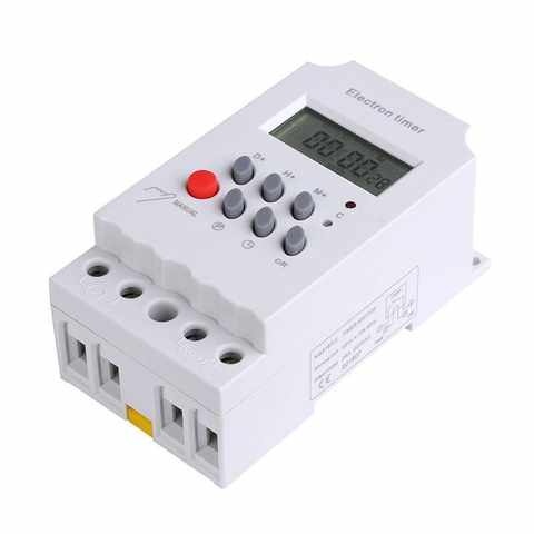 Công tắc hẹn giờ KG316T tắt nguồn tự động 220V cho máy vi tính đèn đường