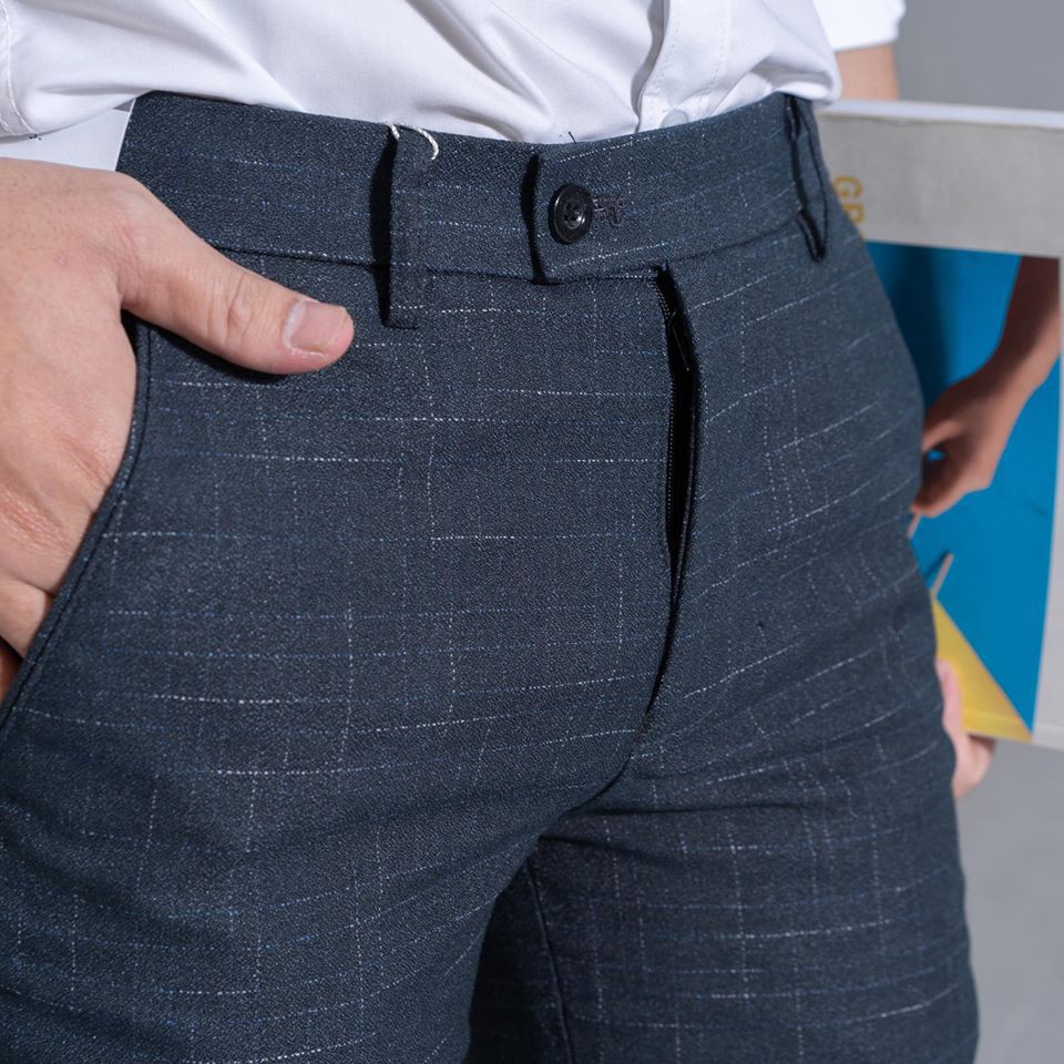 Quần âu nam họa tiết xước Edana Menswear,Form dáng Hàn Quốc , chống nhăn , chống xù ,dành người cân nặng 45 -78kg | BigBuy360 - bigbuy360.vn