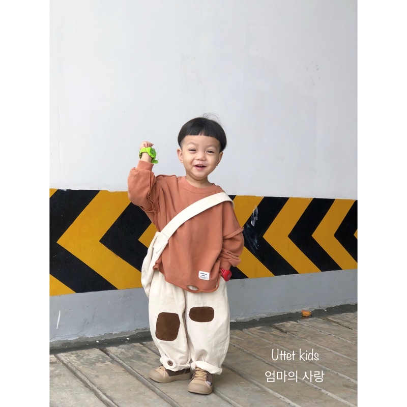 QUẦN KAKI PHONG CÁCH HÀN QUỐC 1535 FORM HƠI TO DÀNH CHO BÉ GÁI VÀ BÉ TRAI