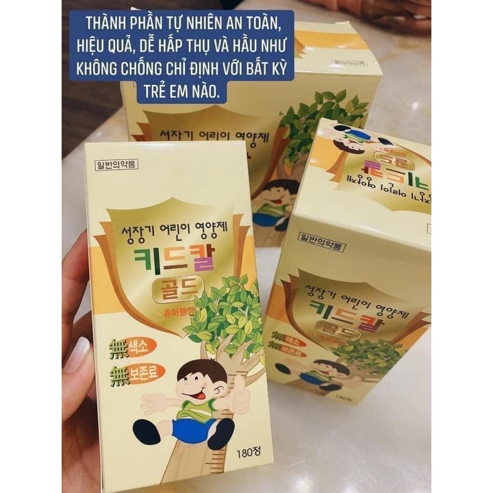 Vitamin Tổng Hợp Kwangdong Phát Triển Toàn Diện Cho Trẻ 180 Viên/hộp, Nhập Khẩu Hàn Quốc