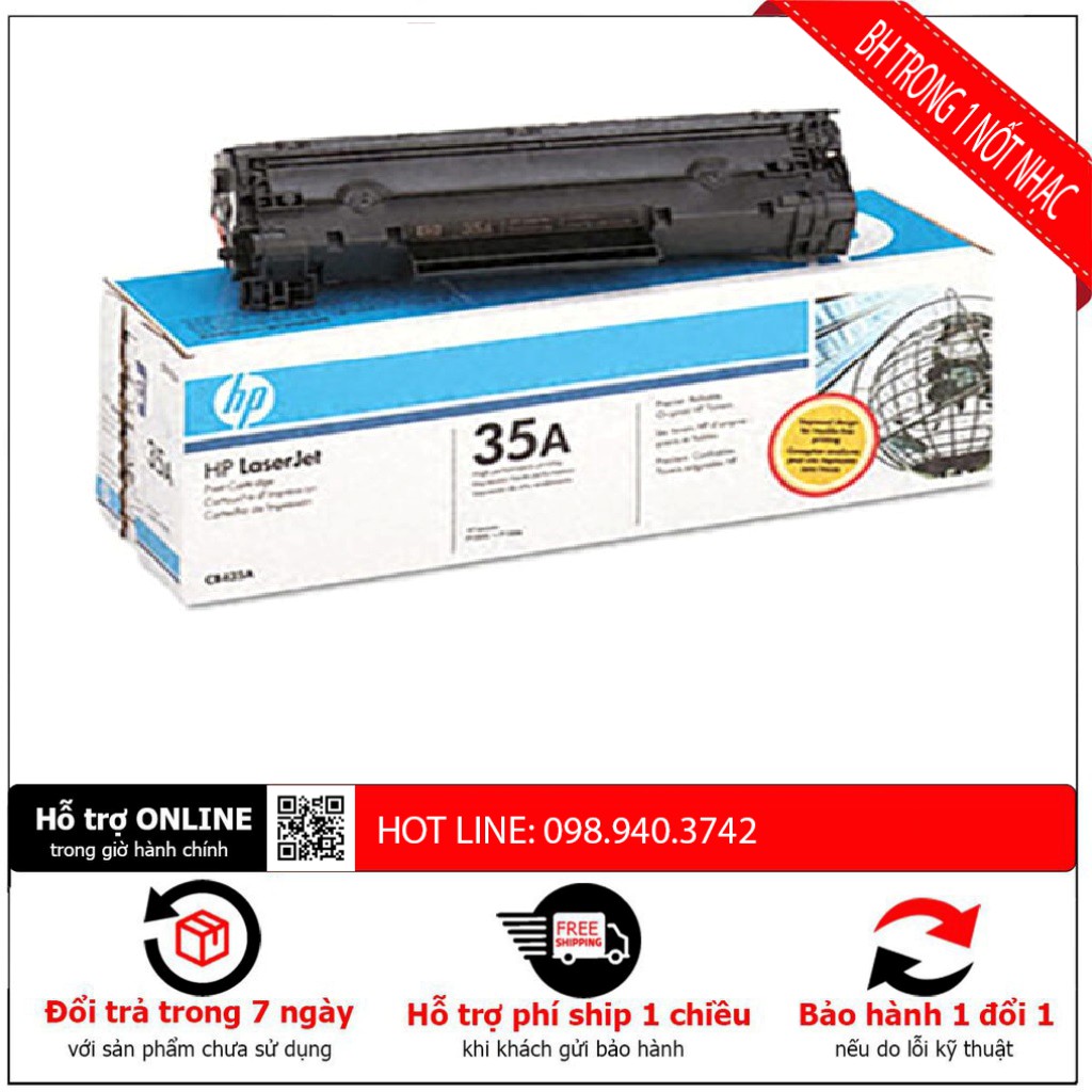 [BH ĐẾN GIỌT MỰC CUỐI CÙNG] Thay hộp mực 35A CARTRIDGE 312 cho máy in Canon LBP 3050/ 3100/3150 chất luợng tạo niềm tin