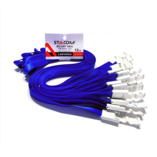 Dây đeo thẻ bảng tên bản to Stacom cao cấp PVC6712