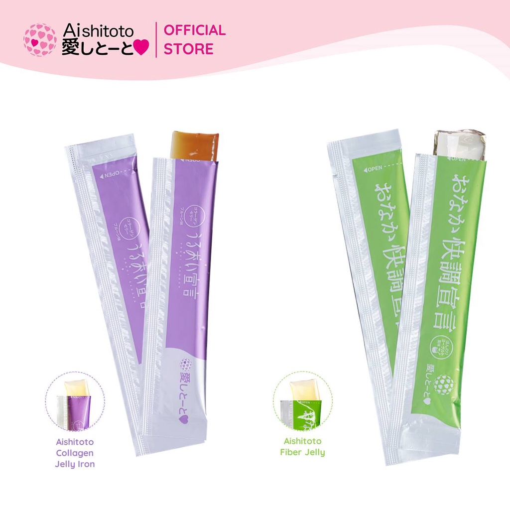 Combo 5 thanh thạch jelly collagen Aishitoto